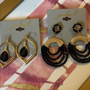 Jules B earring lot new NWT